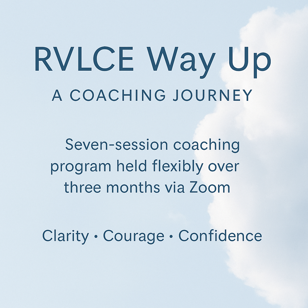 RVLCE Way Up - A seven session Coaching Journey